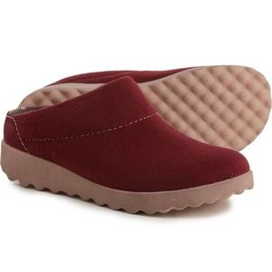 Dansko Lucie Clogs Wool Cranberry 38